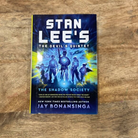 New: Stan Lee's The Devil's Quintet: The Shadow Society-Jay Bonansinga - Picture 1 of 3